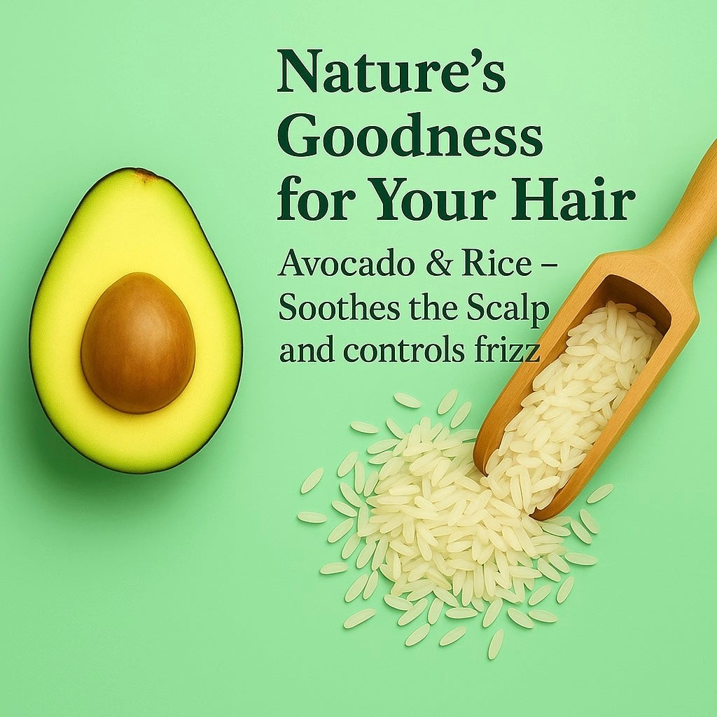 Rice Water & Avocado Hair Mask